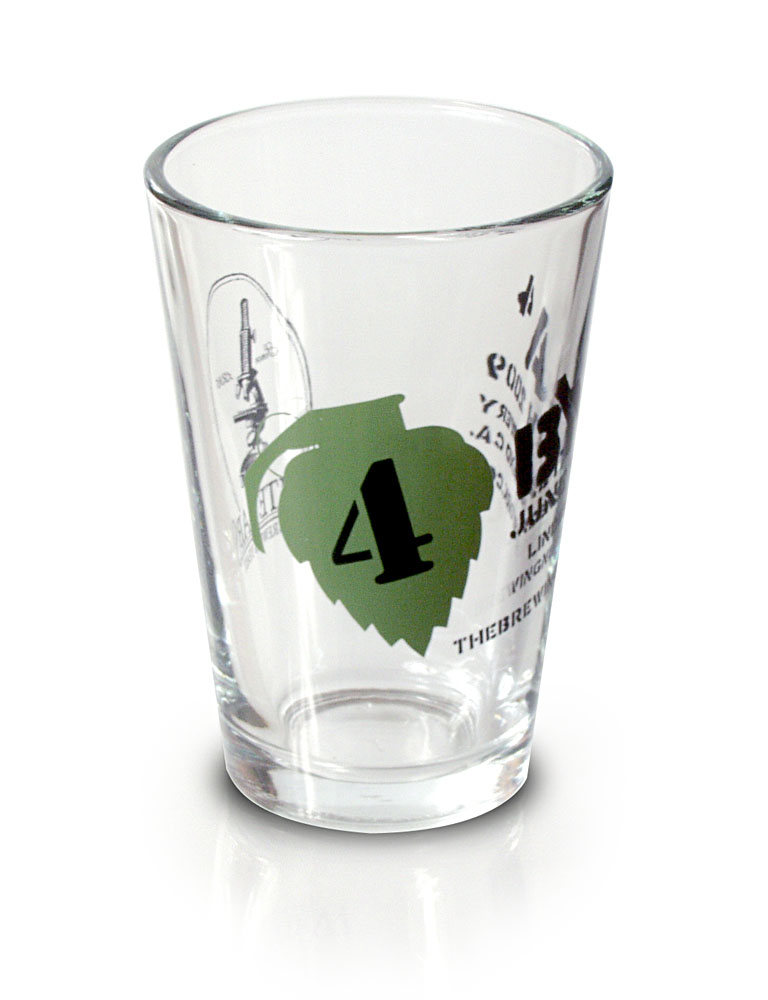 BNA4 Commemorative 10oz. Glass: Set of 2