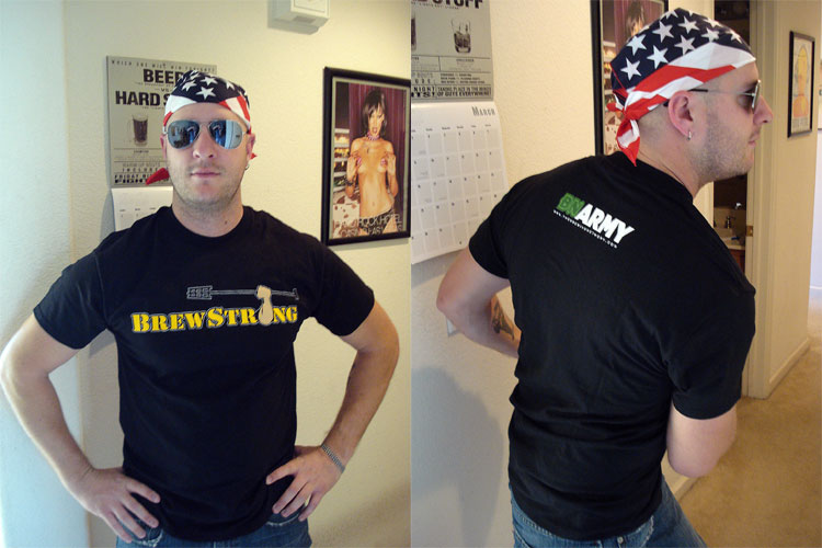 Brew Strong T-Shirt 2XL (XXL) Black