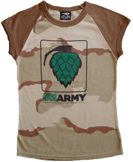 BN ARMY Baby-T Camo Medium