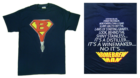 HomeBrew Man T-Shirt - Medium