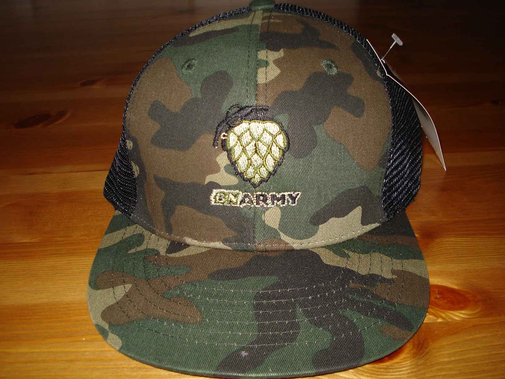 BN ARMY Trucker Hat - Black Mesh